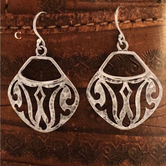 Silpada RARE HTF Sterling Parisian French Wire Earrings - Picture 14 of 14